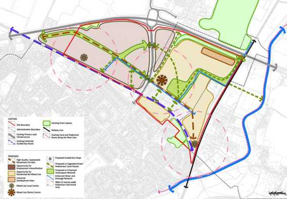 Concept Map of the North East Cambridge Area Action Plan